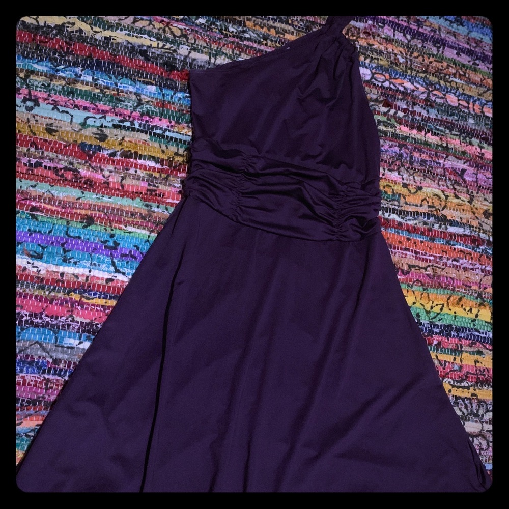 Elegant one shoulder dress